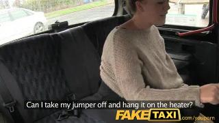 FakeTaxi Young girl with bouncy tits seduced by local cabby
