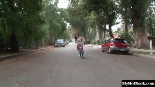 Selena Rios, Daisy Leon, and Bedeli Butland take bike rides as often as